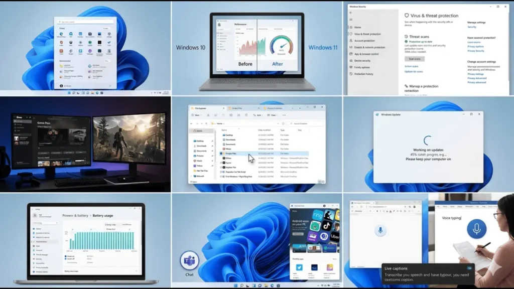 Windows 11 new features 2026 update screen