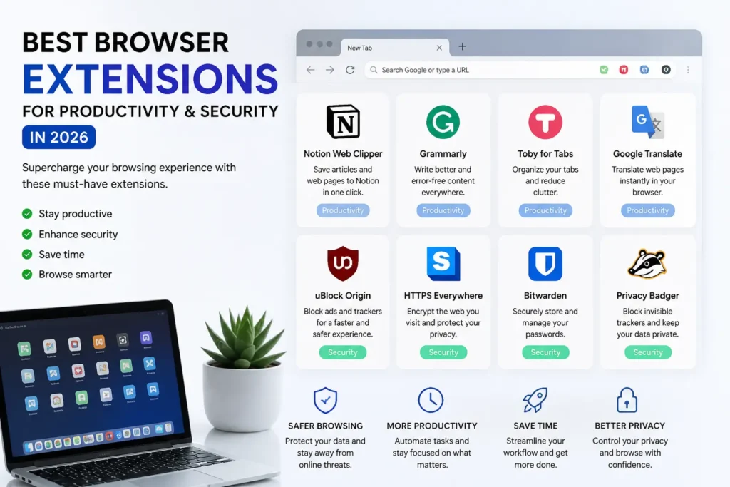 Best Browser Extension for Productivity and Security in
